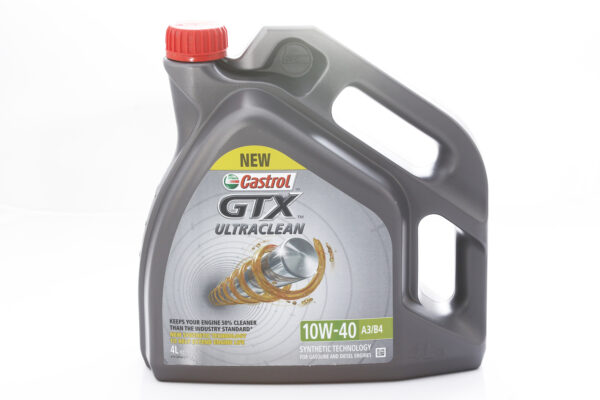 Olej CASTROL GTX UltraClean A3/B4 10W40 4 litry