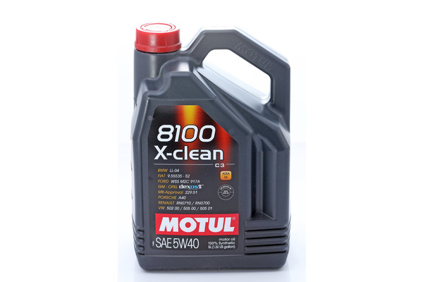 Olej silnikowy MOTUL 8100 X-clean 5W40 5 litrów